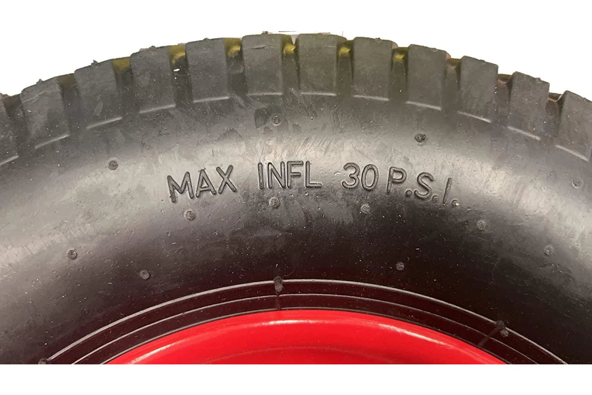 16" Pneumatic Wheelbarrow Tire 4.80/4.00-8 Trolley Tyre with 19mm Bore Durable Pneumatic Tyre Wheel for Smooth Ride Steel Rim