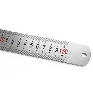 150cm Stainless Ruler Double Sided Steel Metal Ruler METAL RULER INCH AND METRIC