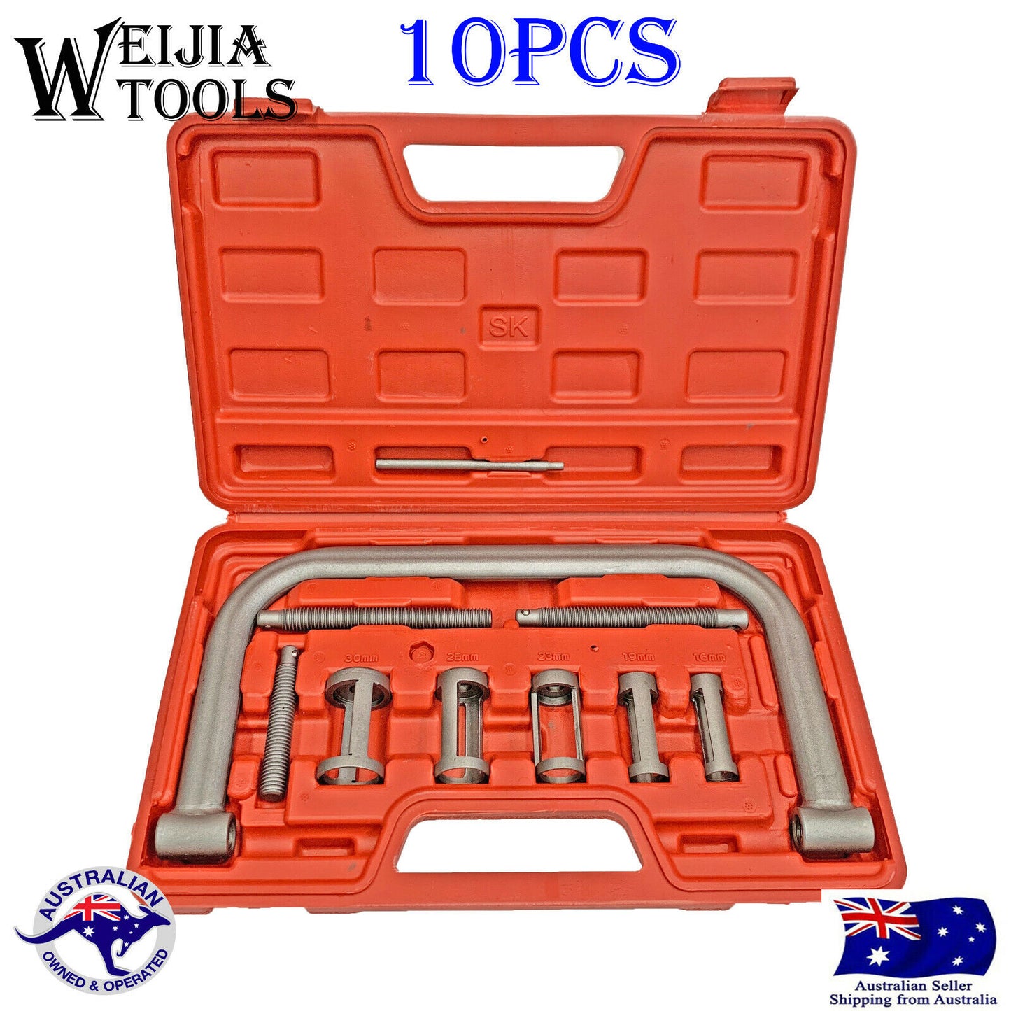 Valve Spring Compressor Removal Installer Kit For Car Van Motorcycle Engines