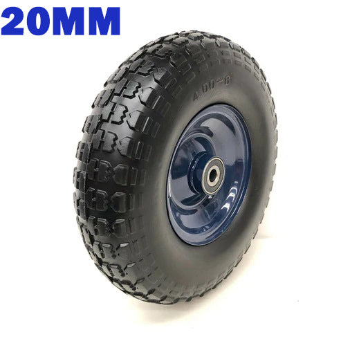 13x4.00-6 solid 16mm/20mm Bore Wheel barrow Tyre Wheel Wheels Puncture Tyres