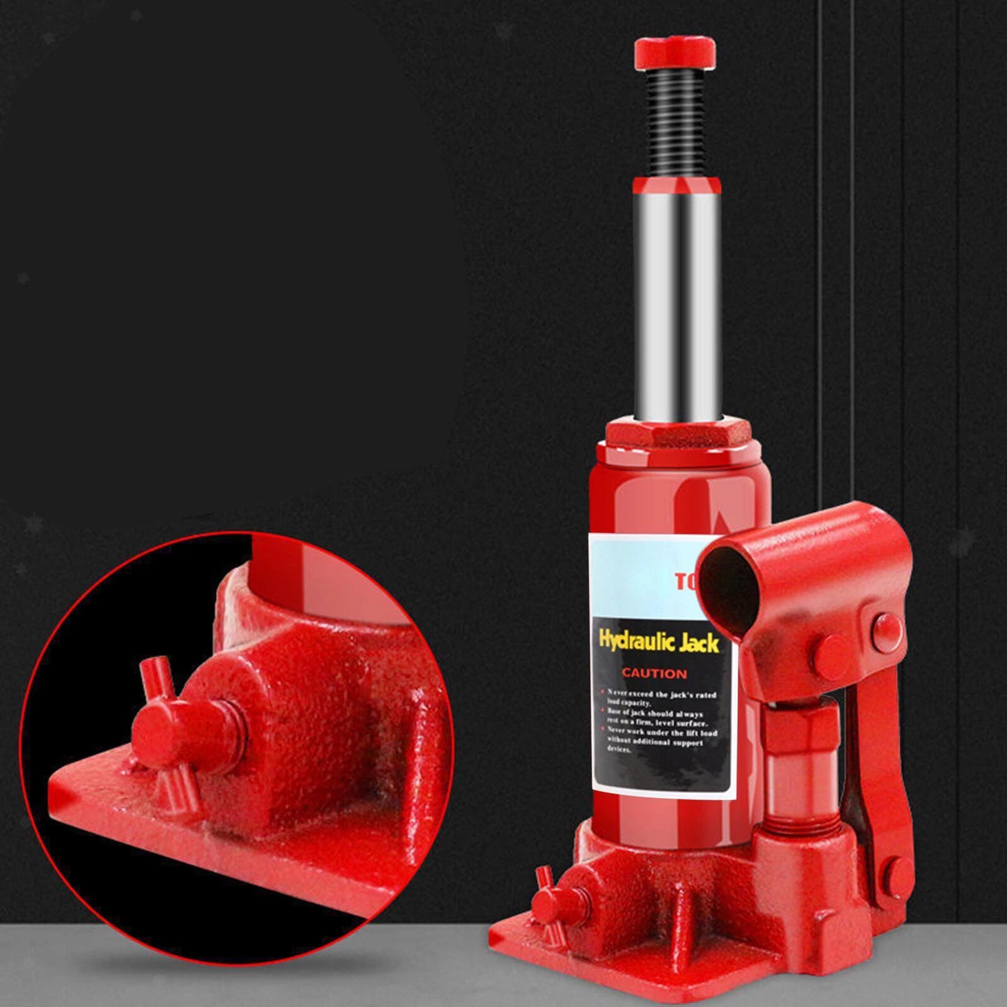 12/20/32 Ton Bottle Jack Hydraulic Lifter Heavy Duty Car with Safety Valve