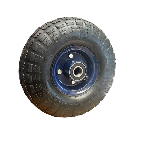 10" 4.10/3.50-4 PNEUMATIC Wheel - Heavy-Duty, Versatile, and Durable with 120KG Capacity Double HUB with 16mm BORE