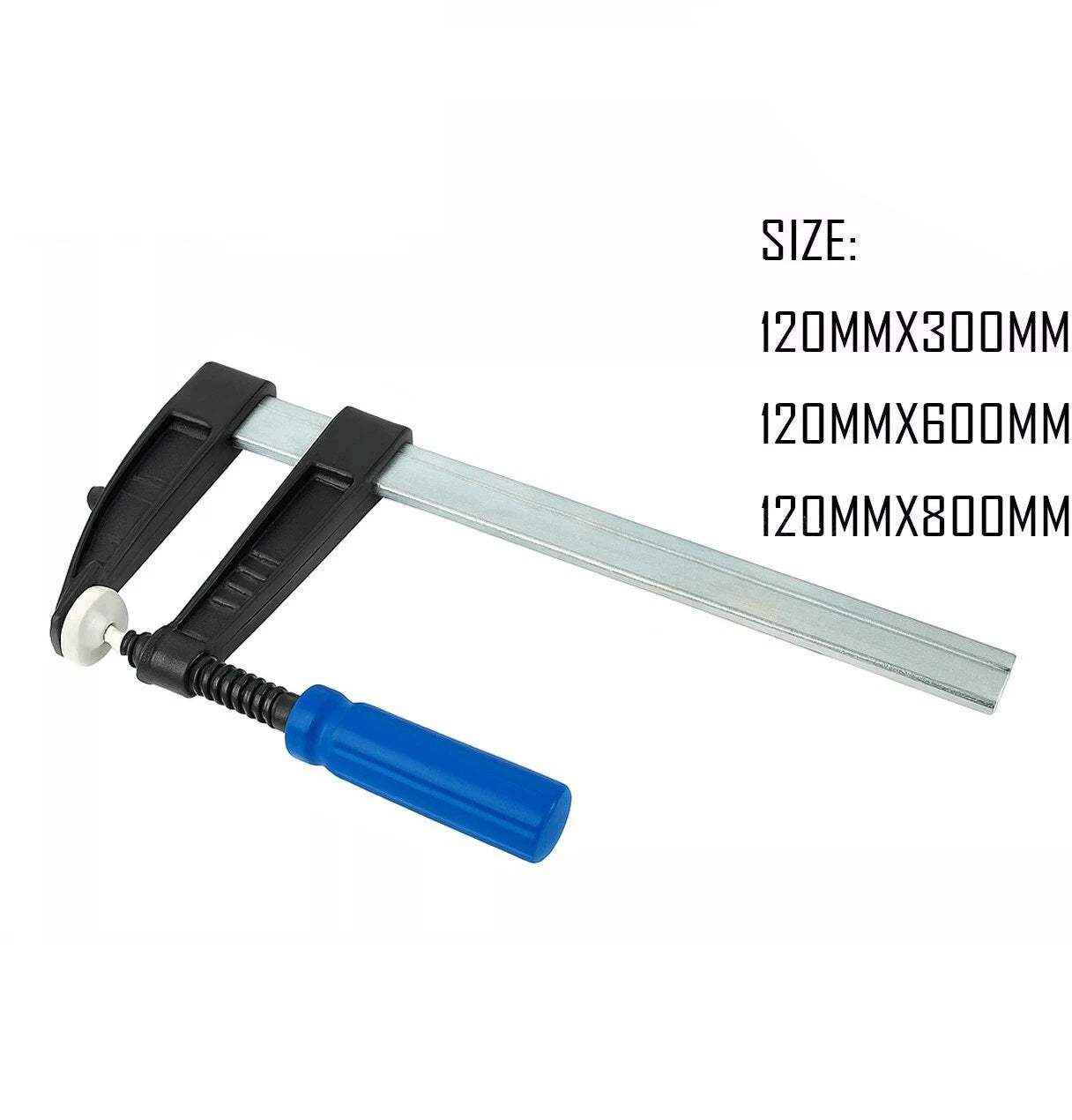 F Clamp 120mm Heavy Duty woodworking Germany Type F Clamps PLASTIC HANDLE