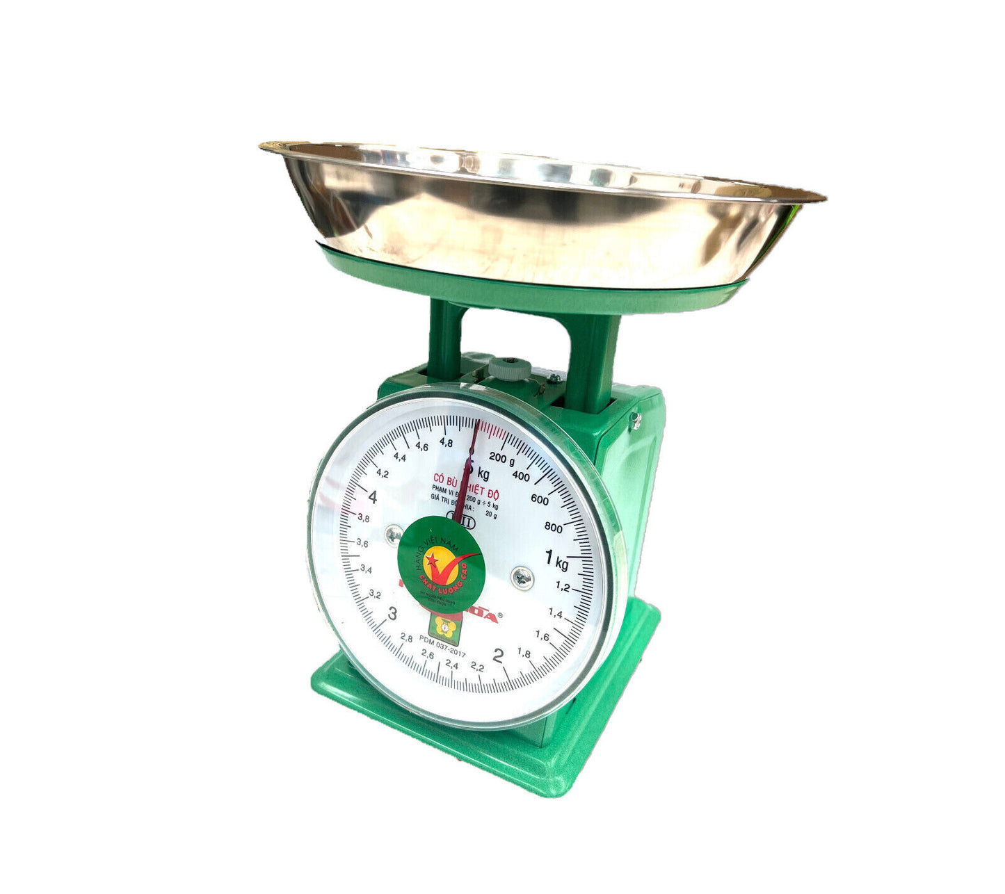 Retro Mechanical Kitchen Scale 5kg Capacity - Food, Fruit, and Meat Scale