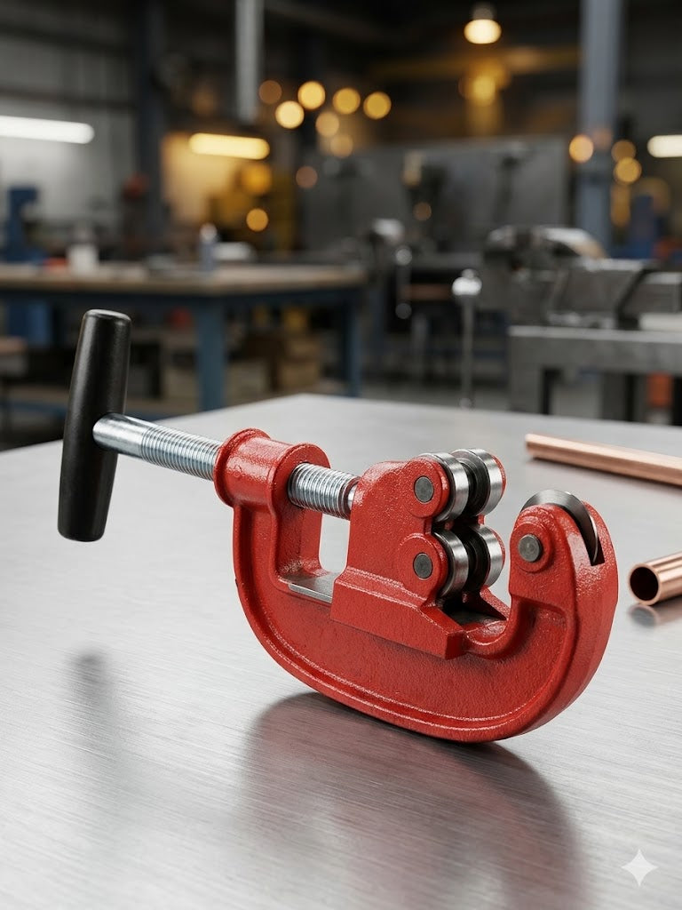 NO.2 Pipe Cutter — 1/2" - 2" (12-50mm) Cuts Copper · Brass · Aluminum · Steel