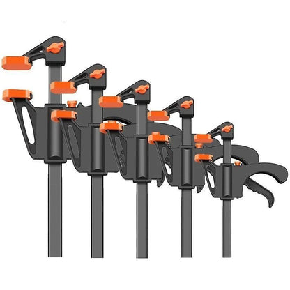 F Clamp Quick Release Bar Clamp – Woodworking Squeeze Trigger Grip 4" to 24"