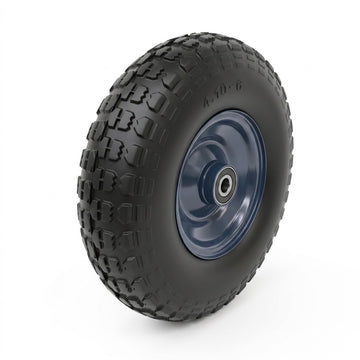 13x4.00-6 solid 16mm/20mm Bore Wheel barrow Tyre Wheel Wheels Puncture Tyres