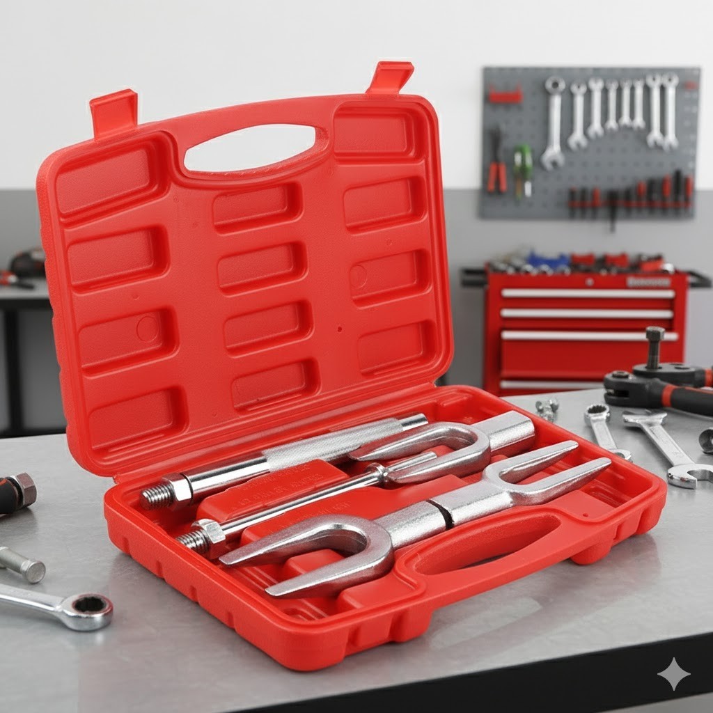 5pc Fork Type Pry Bar Tool Set Ball Joint Remover/Steering Arm/Tie Rod Separator