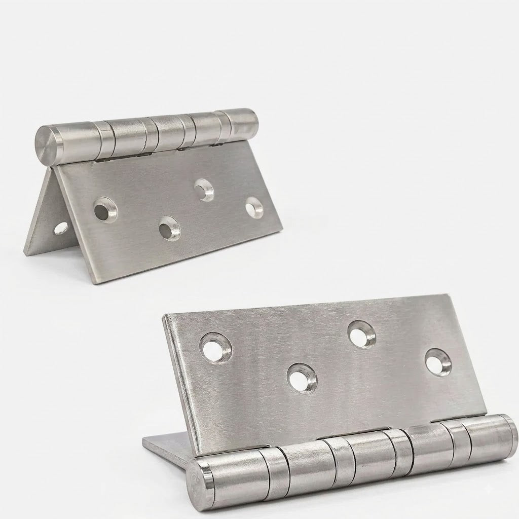 304 Grade Stainless Steel Door Hinges 100×75×2.5mm Heavy Duty Butt Hinge · 4 Ball Bearing · Brushed Finish