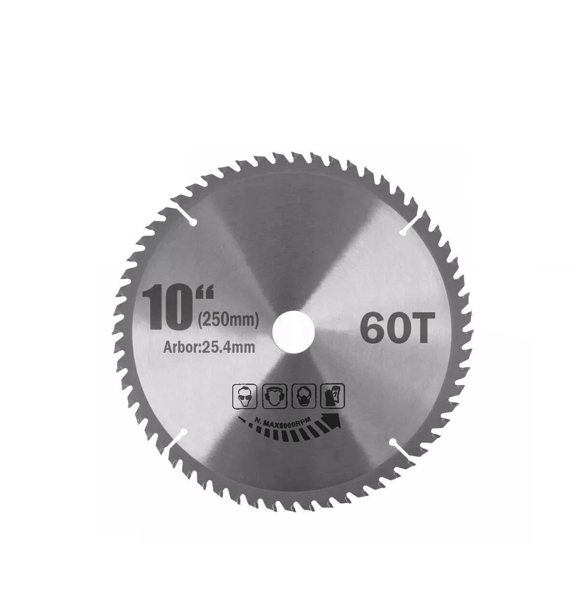 10" 254mm 40T/60T/80T/100T TEETH Round Circular Saw Blade Ring Reduction Wood Timber Cutting