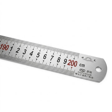 200cm Stainless Ruler Steel Metal Ruler METAL RULER METRIC
