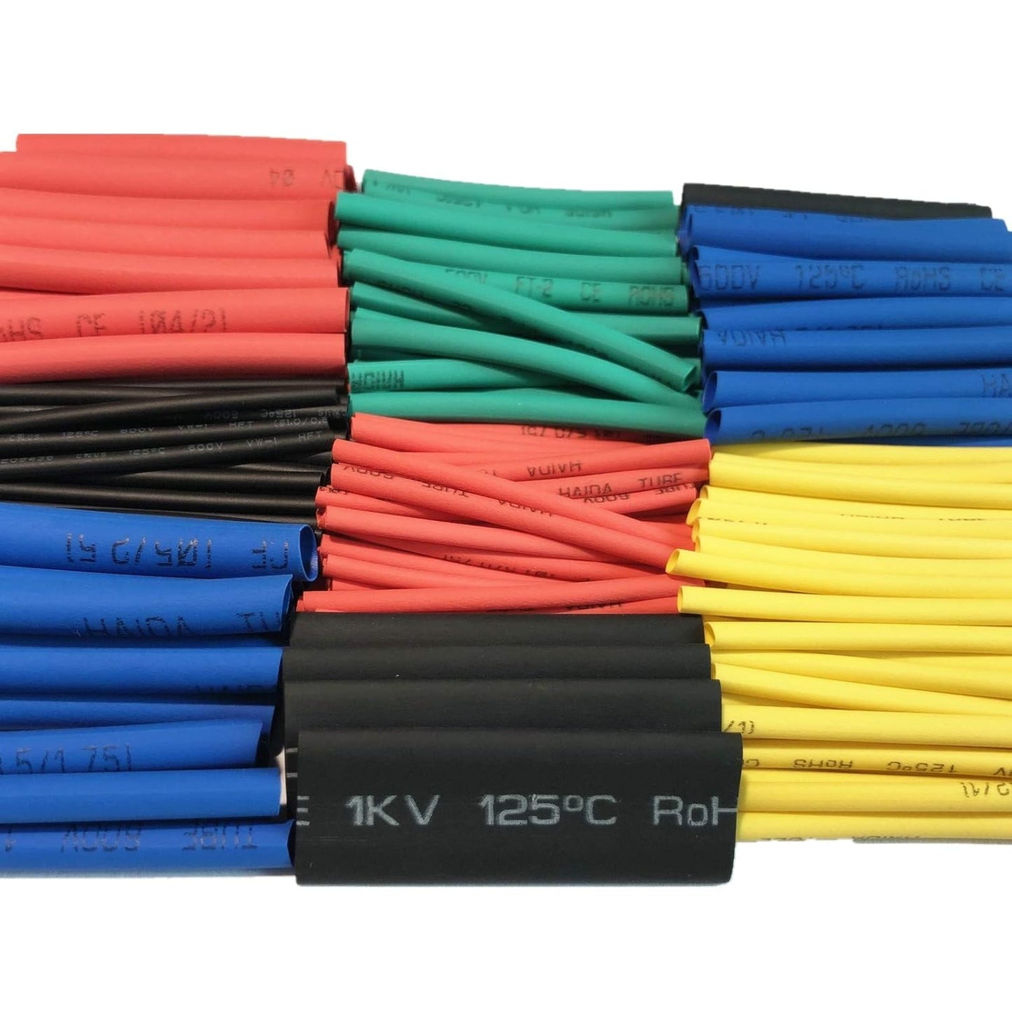 800PCS Heat Shrink Tubing Assortment 2:1 Electric Insulation Heat Shrink Tube