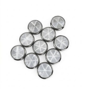 10pc White Round Reflector Marker Truck Car Trailer Reflector Self Adhesive