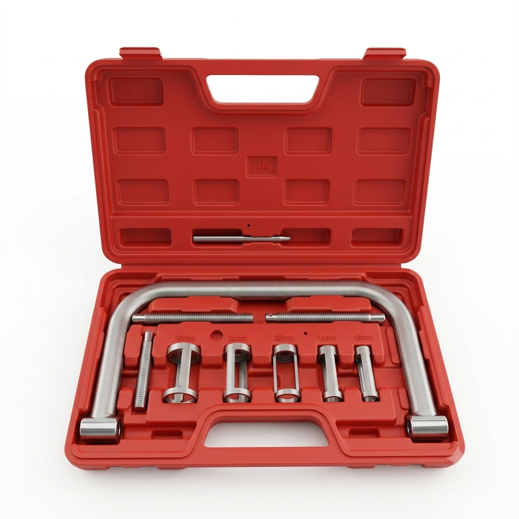 Valve Spring Compressor Removal Installer Kit For Car Van Motorcycle Engines