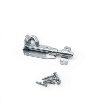 4" 6" 8" GALVANIZED Padbolt Padlock Heavy Duty Slide Door Bolt Barrel Latc