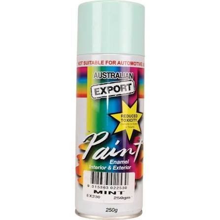 Export Spray Paint Can Fast Shipping + 34 Colours Selection 250gm