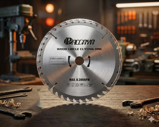 Paccaya 185mm Circular Saw Blade 40T / 60T · Tungsten Carbide Tipped · 20mm Bore，16mm reducer