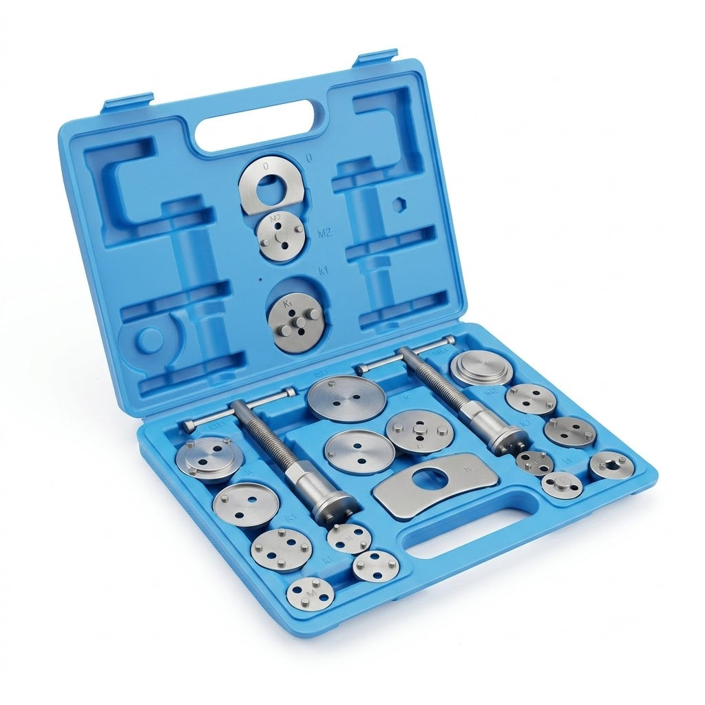 Universal 23pcs Disc Brake Caliper Piston Rewind Tool Kit Set Auto Wind Back Car
