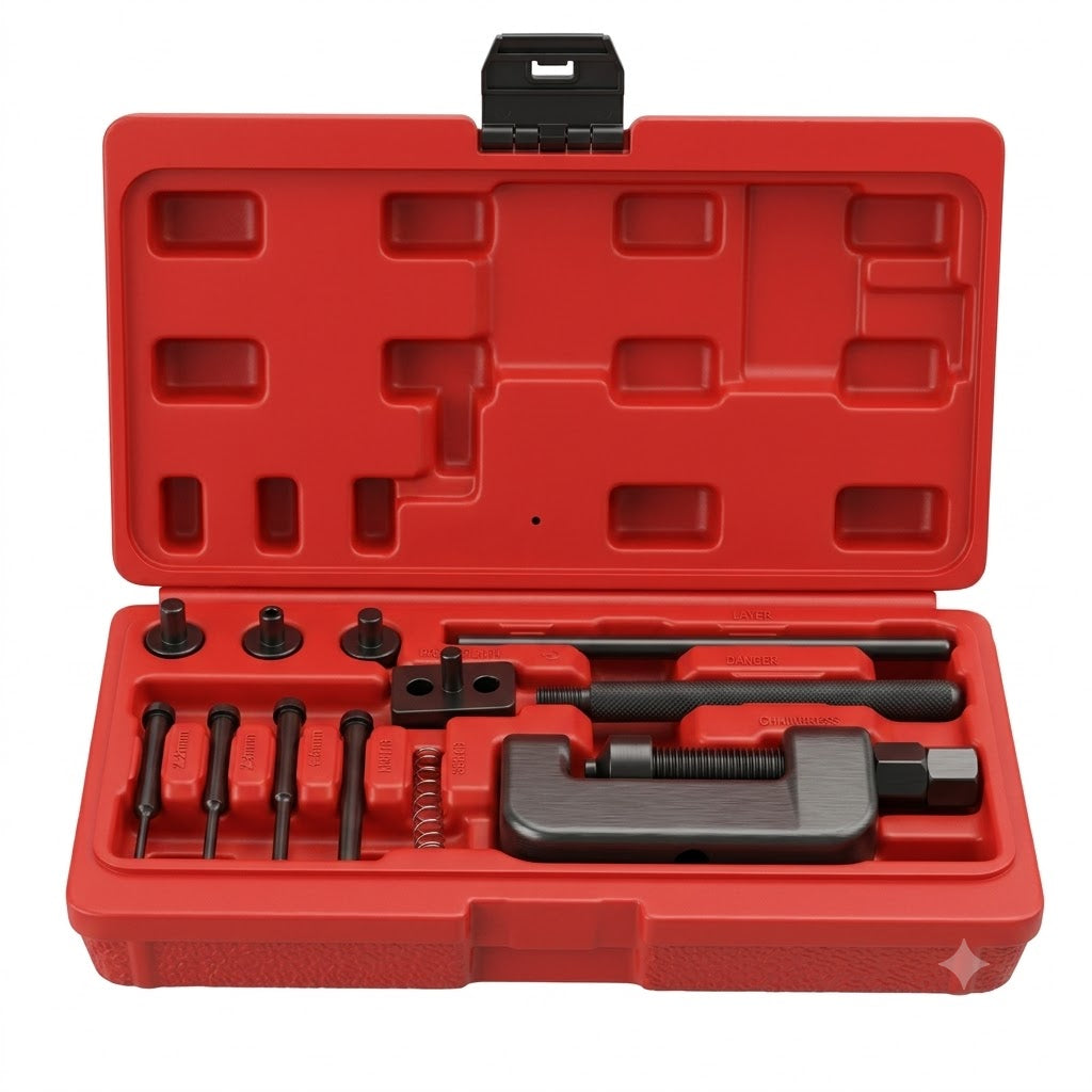 Chain Rivet Tool Motorcycle Chain Tools Splitter Cutter Breaker Link Rivet Tools