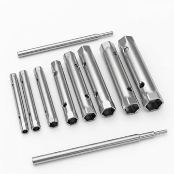 10PCS Tube Spanner Tubular Tap Spanner Plumbing Socket Wrench SPARK PLUG