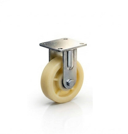 Heavy Duty Nylon PU Castor Wheels 4" 5" 6" 8" – Fixed / Swivel / Brake | Industrial & Furniture