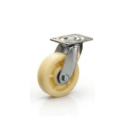 Heavy Duty Nylon PU Castor Wheels 4" 5" 6" 8" – Fixed / Swivel / Brake | Industrial & Furniture
