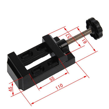 Mini Jaw Bench Clamp Drill Press Vice Opening Parallel Table Vise DIY