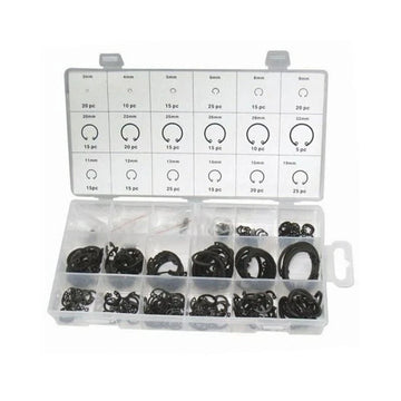 300pc 3-32mm 18 Metric Sizes Internal Circlip Snap Retaining Ring Assortment