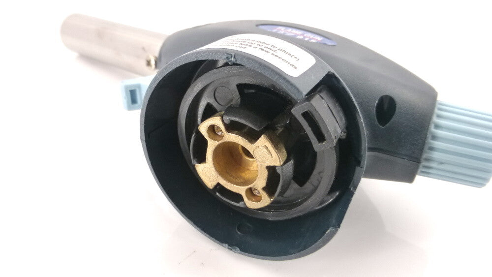 Blue Gas Torch – 1350℃ · Adjustable Flame · Windproof · Waterproof · Electronic Ignition
