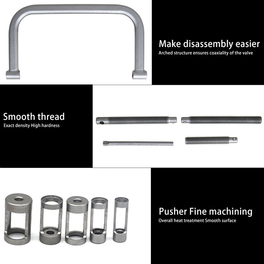 Valve Spring Compressor Removal Installer Kit For Car Van Motorcycle Engines