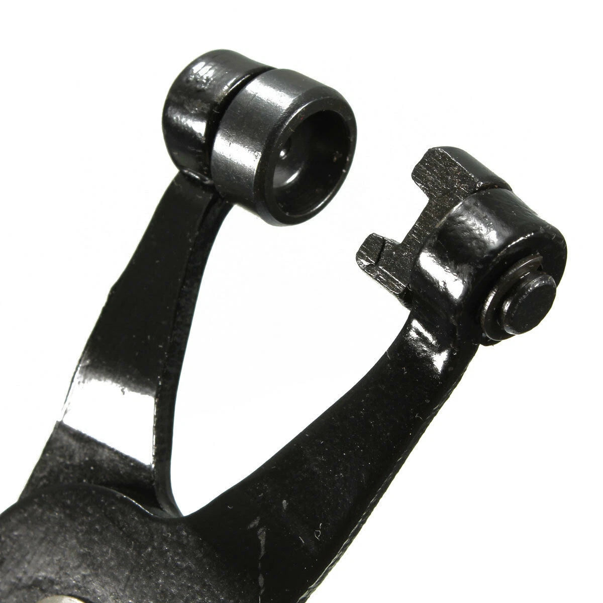 Pipe Calipers Valve Stem Seal Plier Car Truck Auto Oil Tool Curved Throat Clamp