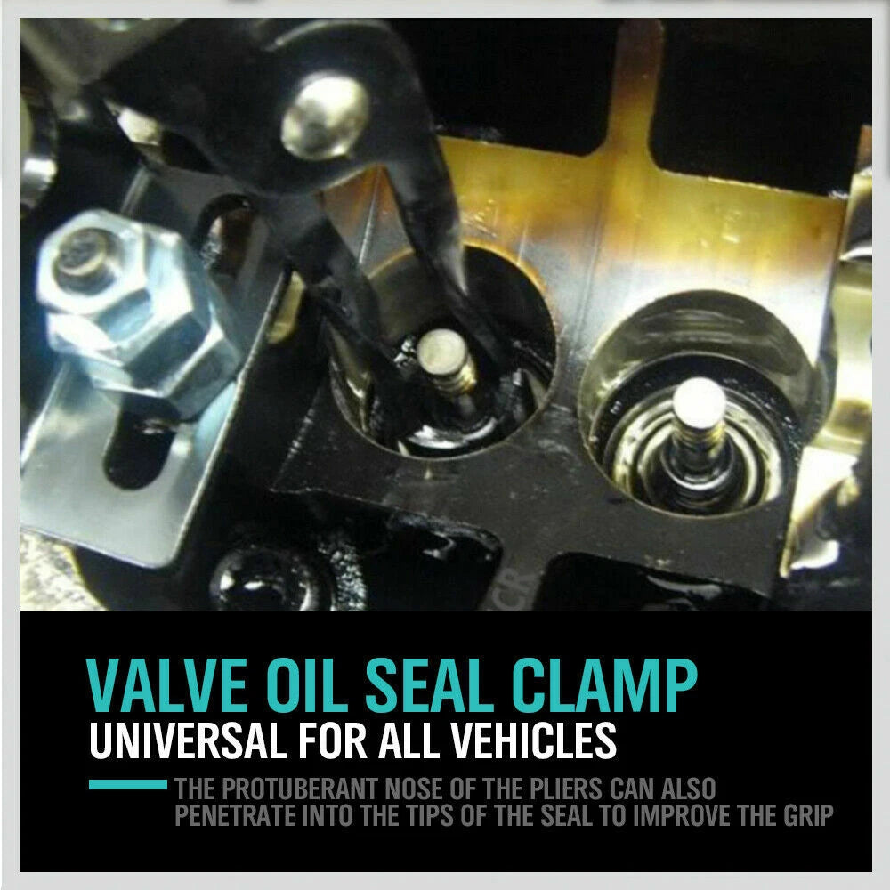 Engine Valve Stem Oil Seal Pliers Remover Installer Car Cylinder Oil Seal Tool