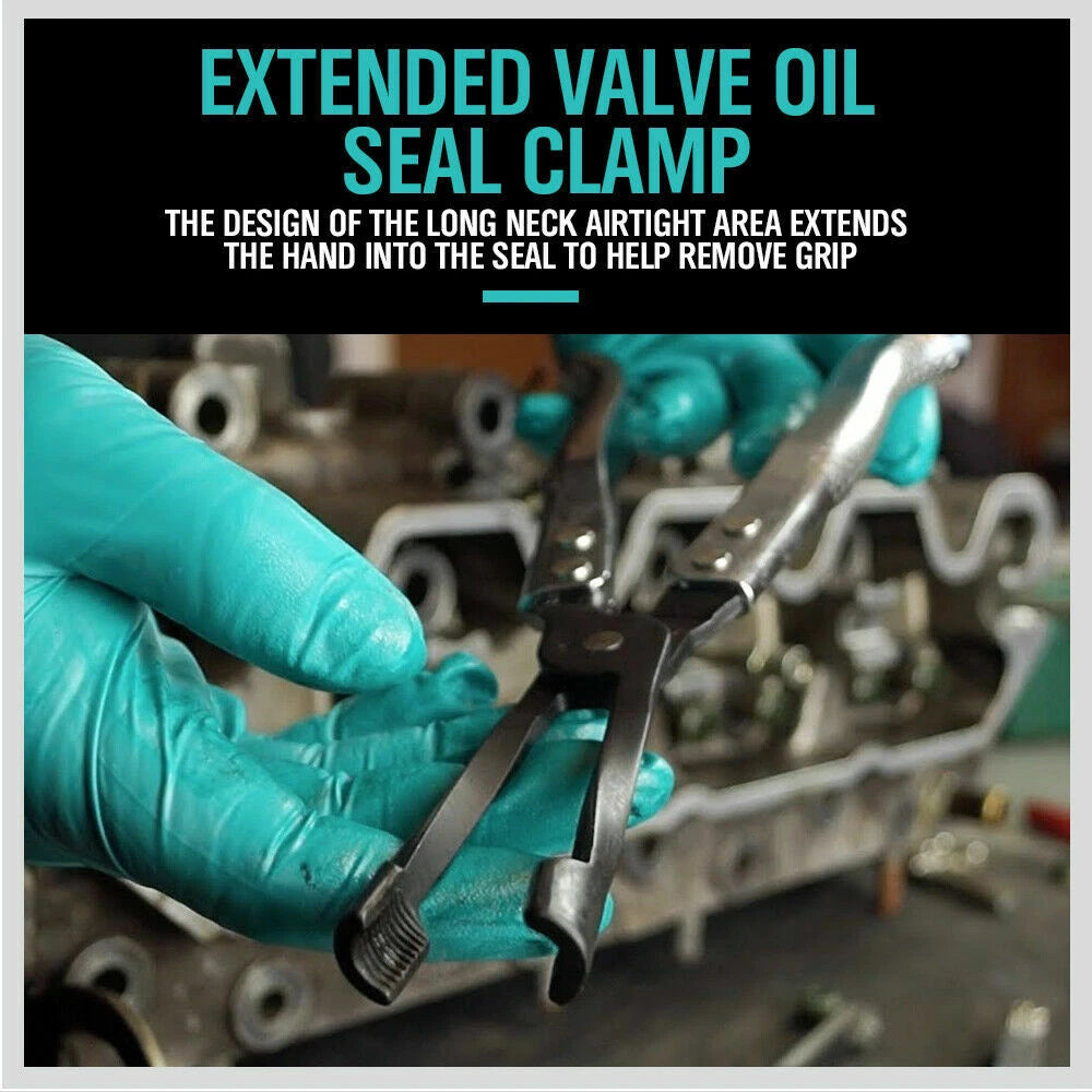 Engine Valve Stem Oil Seal Pliers Remover Installer Car Cylinder Oil Seal Tool