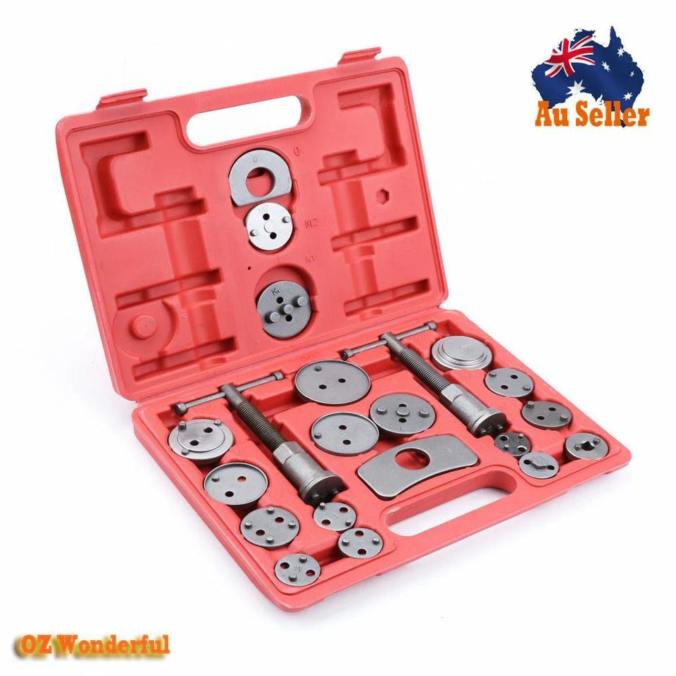 Universal 23pcs Disc Brake Caliper Piston Rewind Tool Kit Set Auto Wind Back Car