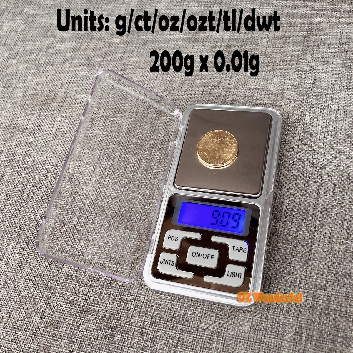 200g 0.01 DIGITAL POCKET SCALE SCALES JEWELLERY PRECISION ELECTRONIC WEIGHT