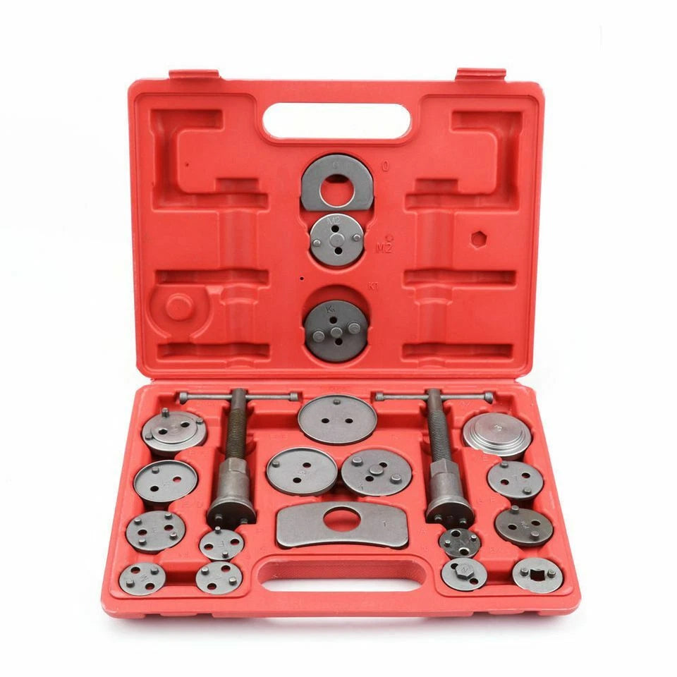 Universal 23pcs Disc Brake Caliper Piston Rewind Tool Kit Set Auto Wind Back Car