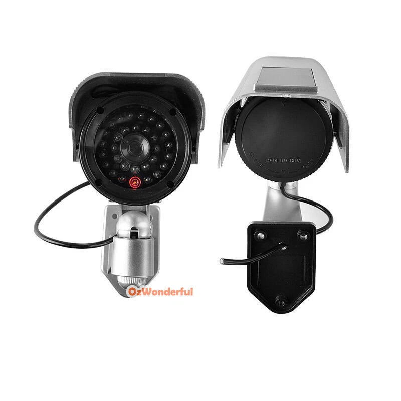 Fake Dummy Wireless Home Security CCTV Camera Surveillance Simulation LED Light