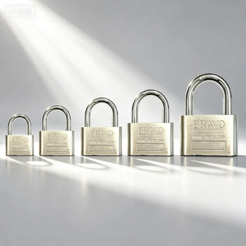Bravo Padlock Shackle Spare Keys Luggage Suitcase Locker Security Lock Security