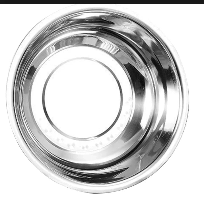 Stainless Steel Deep Mixing Bowl kitchen Outdoor Dining Picnic Camping Bowls