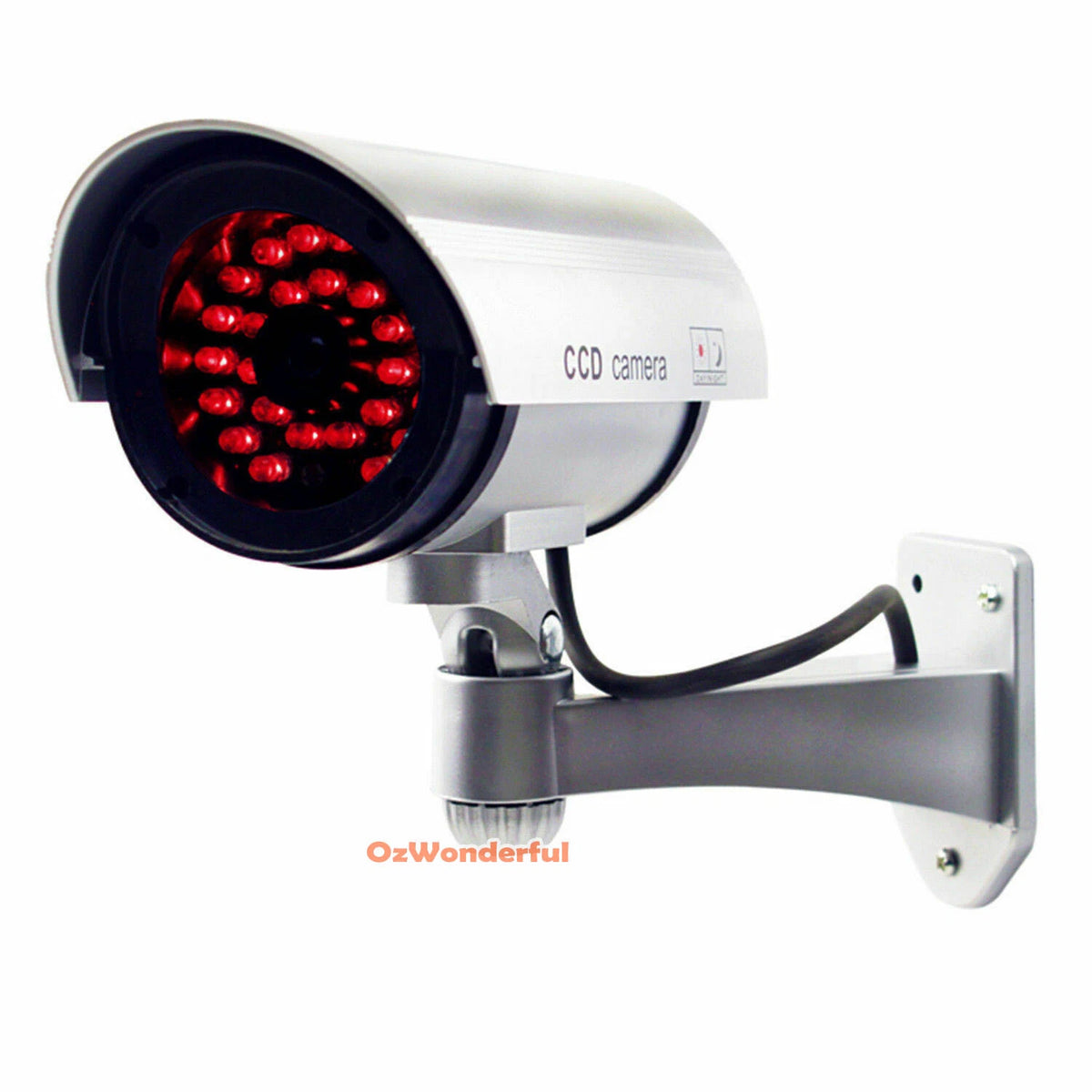 Fake Dummy Wireless Home Security CCTV Camera Surveillance Simulation LED Light