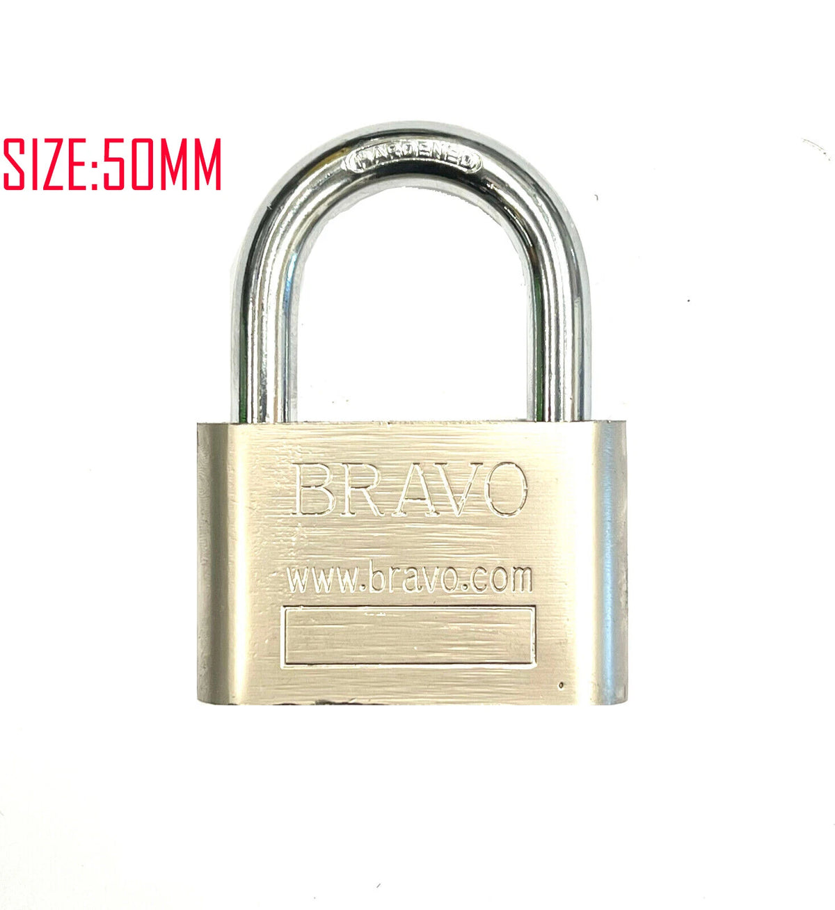 Bravo Padlock Shackle Spare Keys Luggage Suitcase Locker Security Lock Security