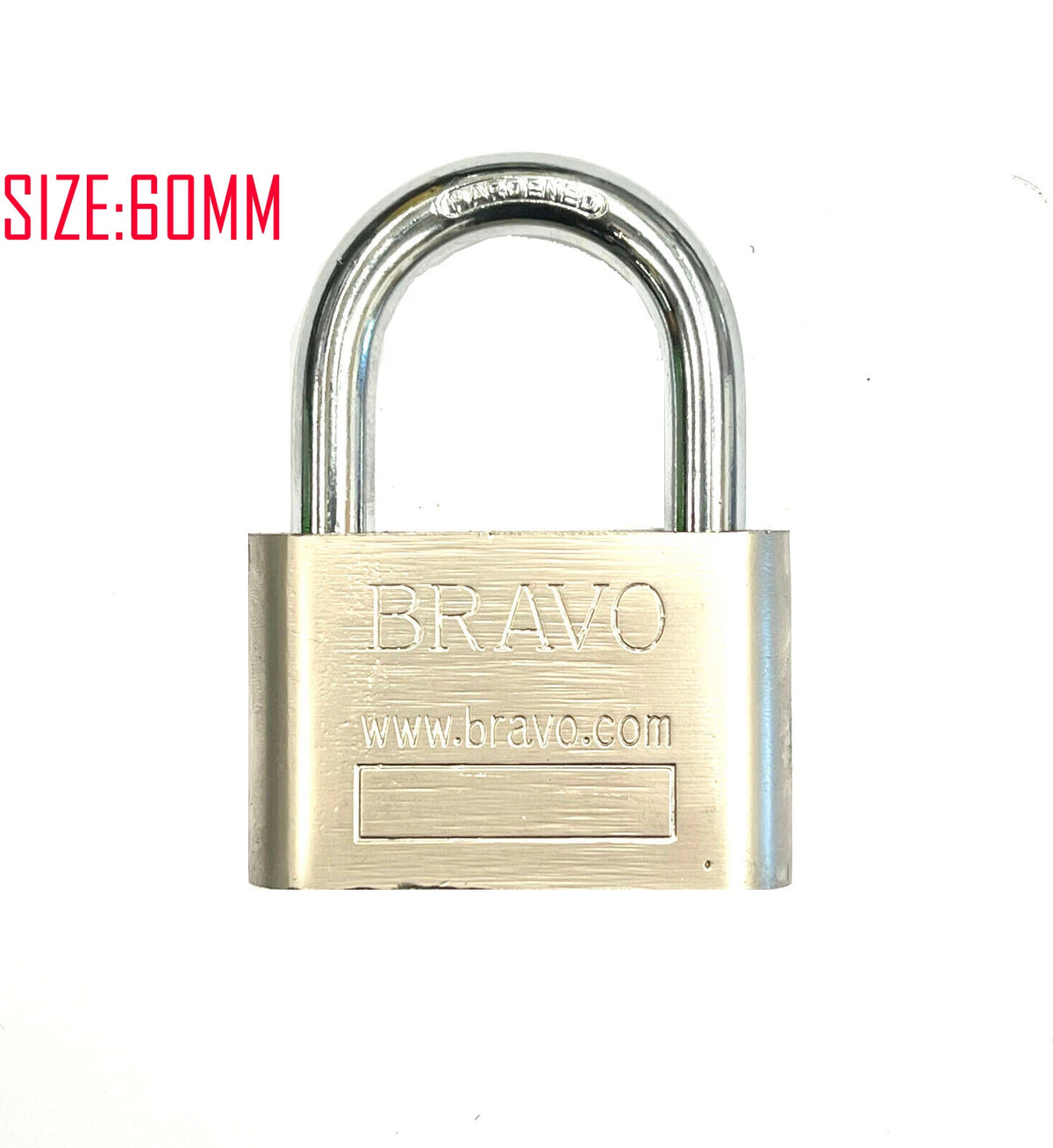 Bravo Padlock Shackle Spare Keys Luggage Suitcase Locker Security Lock Security