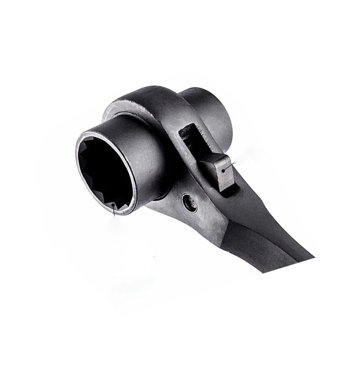 Professional Scaffold Double Socket Podger Ratchet Wrench, Dual Head Gear Spanner for Construction, Heavy-Duty, Efficient Fastening Tool for Scaffolding, Durable Steel Build，CR-V