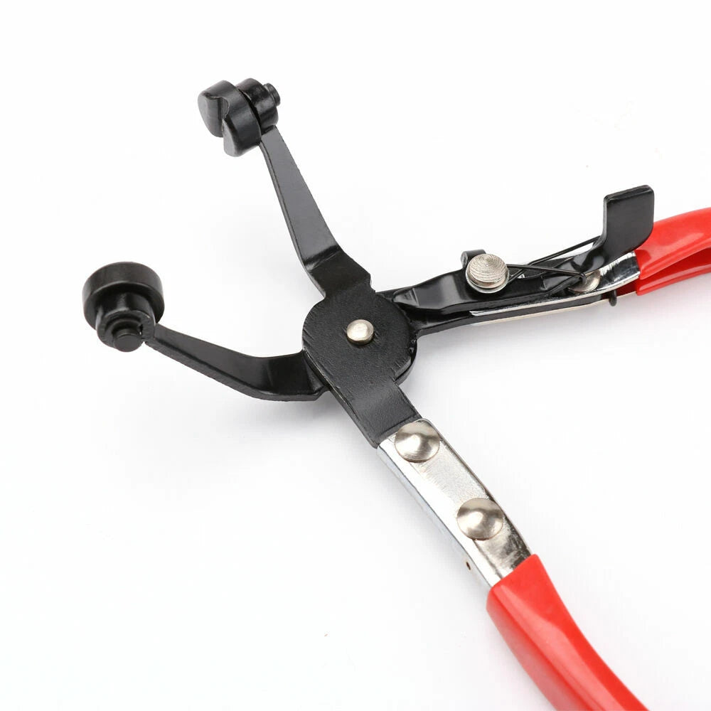 Pipe Calipers Valve Stem Seal Plier Car Truck Auto Oil Tool Curved Throat Clamp