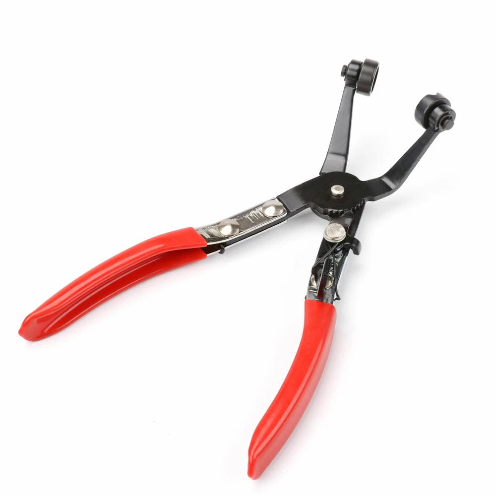 Pipe Calipers Valve Stem Seal Plier Car Truck Auto Oil Tool Curved Throat Clamp