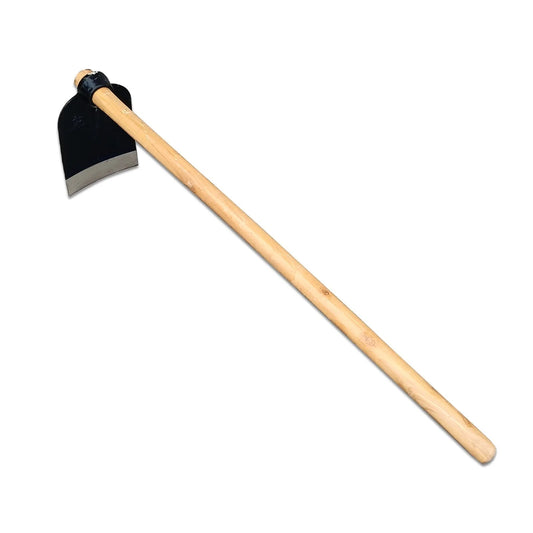 2.5LB Digging Hoe With 127CM Wooden Handle Mattock Gardening Farming Hand Tool