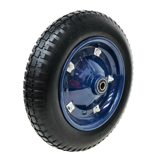 13" 3.00-8 16mm Bore solid Trolley Wheelbarrow Tyre Wheel Wheels Tyres Proof