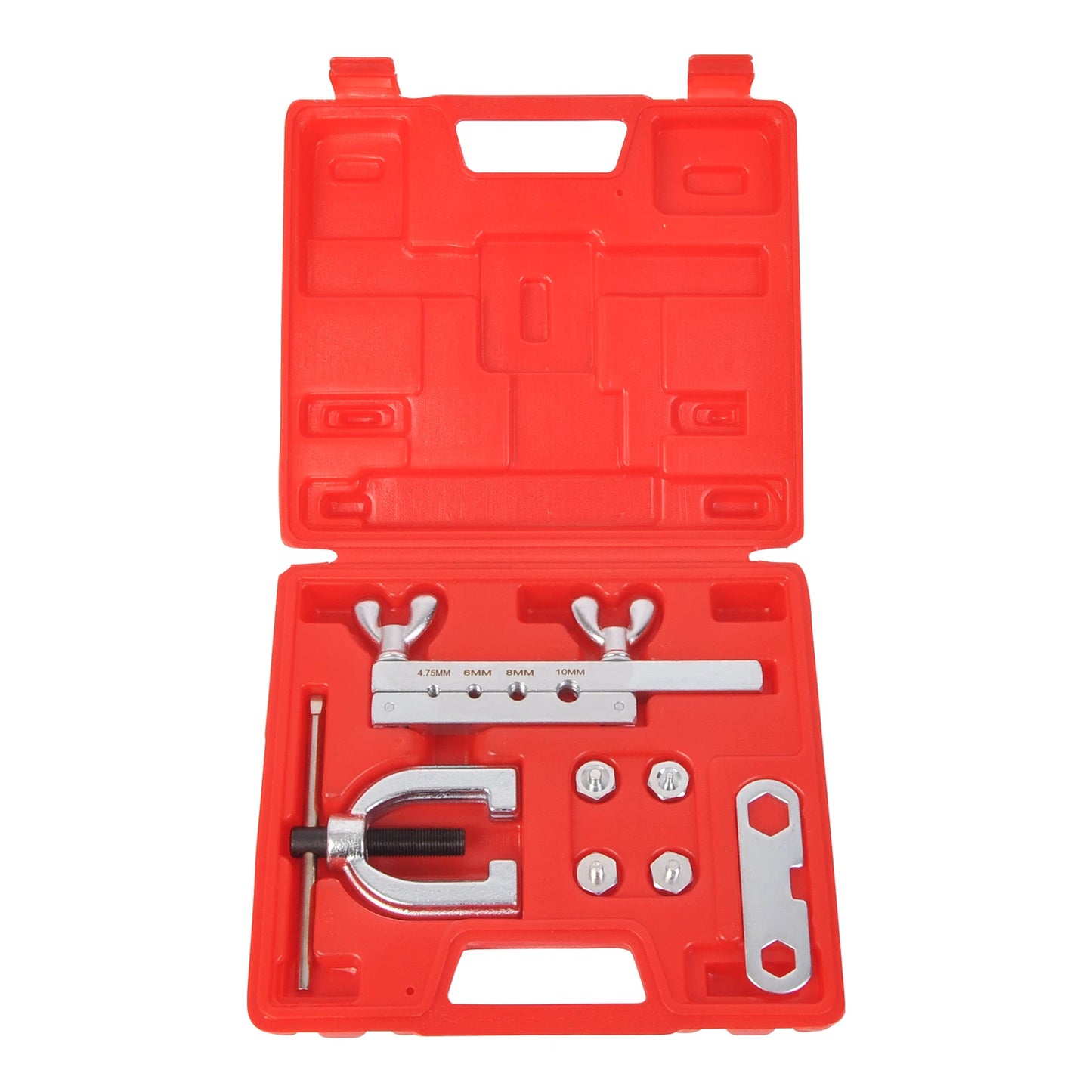 7Pcs Flaring Tool Kit Adapters For 4.75mm 6mm 8mm Car Bubble Flaring Tool Kit