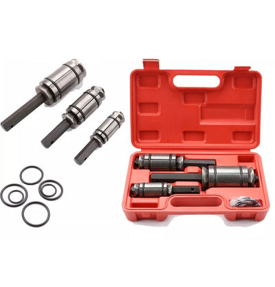 3-Piece Professional Exhaust Pipe Expander Kit - Muffler Dent Removal Tool Set for Automotive Repair