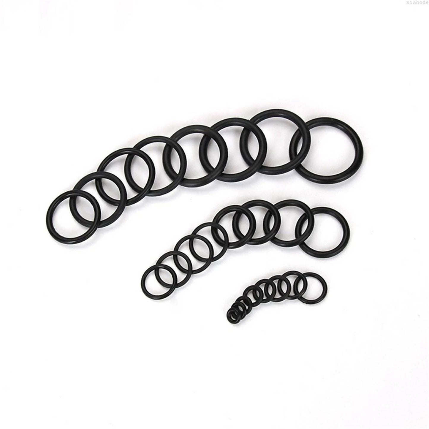 225Pcs Rubber O-Ring Assortment Set Gasket Automotive Seal O Ring Kit Supplies